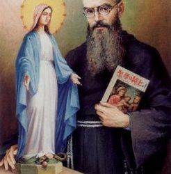 San Maximiliano Kolbe y el Rosario