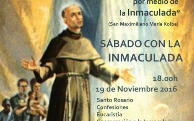 19.11.2016, 18:00h: Sábado con la Inmaculada, Parroquia de Nuestra Señora del Rosario, Madrid