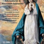 Eucaristía en Batán (Madrid) para celebrar la Solemnidad de la Inmaculada con la Milicia – 08.12.2017, 12:30