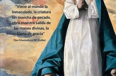 Eucaristía en Batán (Madrid) para celebrar la Solemnidad de la Inmaculada con la Milicia – 08.12.2017, 12:30