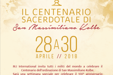 Celebraciones del centenario de la ordenación sacerdotal de San Maximiliano en Roma
