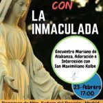 «Sábado con la Inmaculada» – 23 febrero 2019