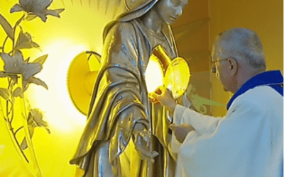 La Estrella de la Inmaculada ya preside la Capilla de la Adoración Perpetua inaugurada en Niepokalanów